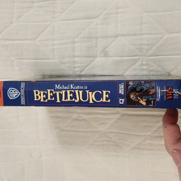 Beetlejuice VHS Tape - Picture 3 of 4